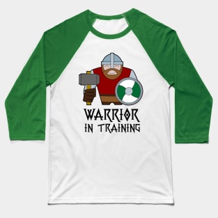 Dwarven Warrior in Training Baseball T-Shirt